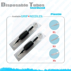 sterilized disposable tubes with needle