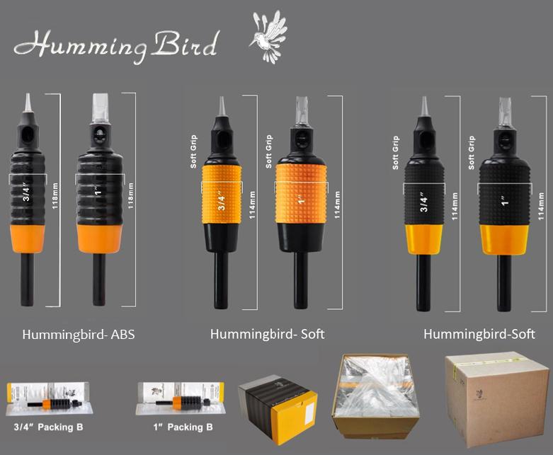 100% Original Hummingbird ® Disposable Tattoo Grips