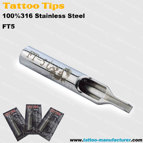 Tattoo Stainless steel Tips 316L