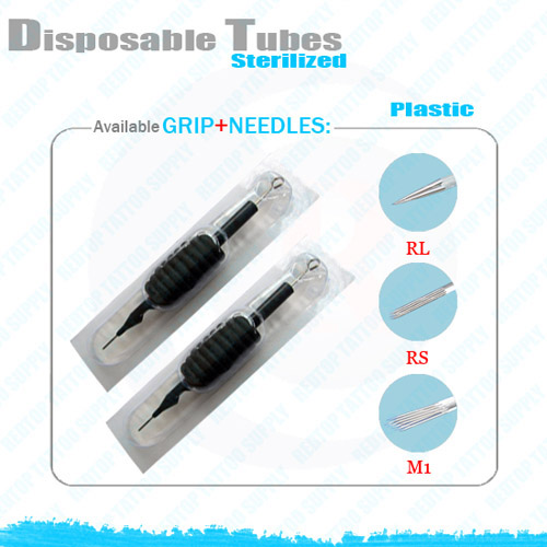 Disposable sterilized tubes  + needles