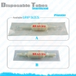 sterilized disposable tubes