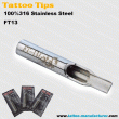 Flat Stainless steel Tattoo Tips