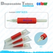 Disposable sterilized tubes